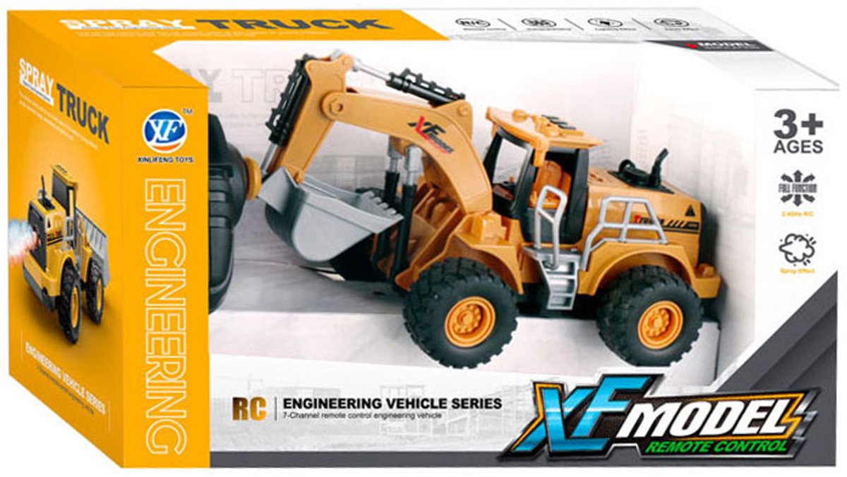 Lobbes Speelgoed BV Rc bestuurbare constructie graafmachine