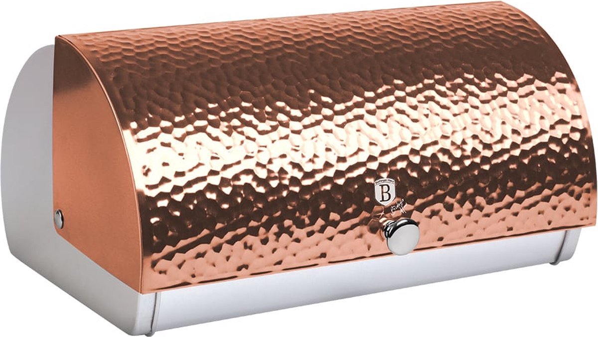 BerlingerHaus Berlinger haus 6726 - broodtrommel - rose gold edition - 38.5 x 28 x 18.5 cm