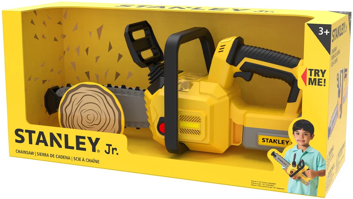 Stanley Jr. – kettingzaag voor kinderen speelgoed gereedschap