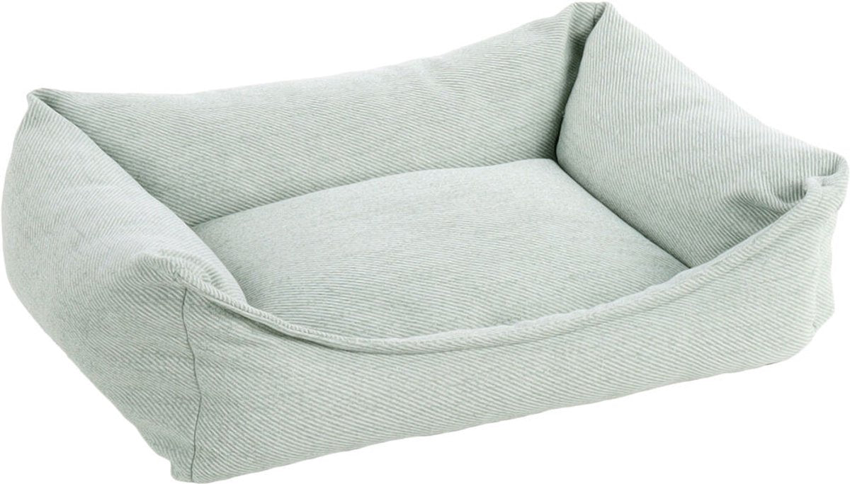 Flamingo Orthopedische hondenmand – orthopedisch hondenbed – premium line – pure luxe hondenbed 65 x 50 x 20 cm – extra memory foam voor maximaal comfort – baldar mand groen