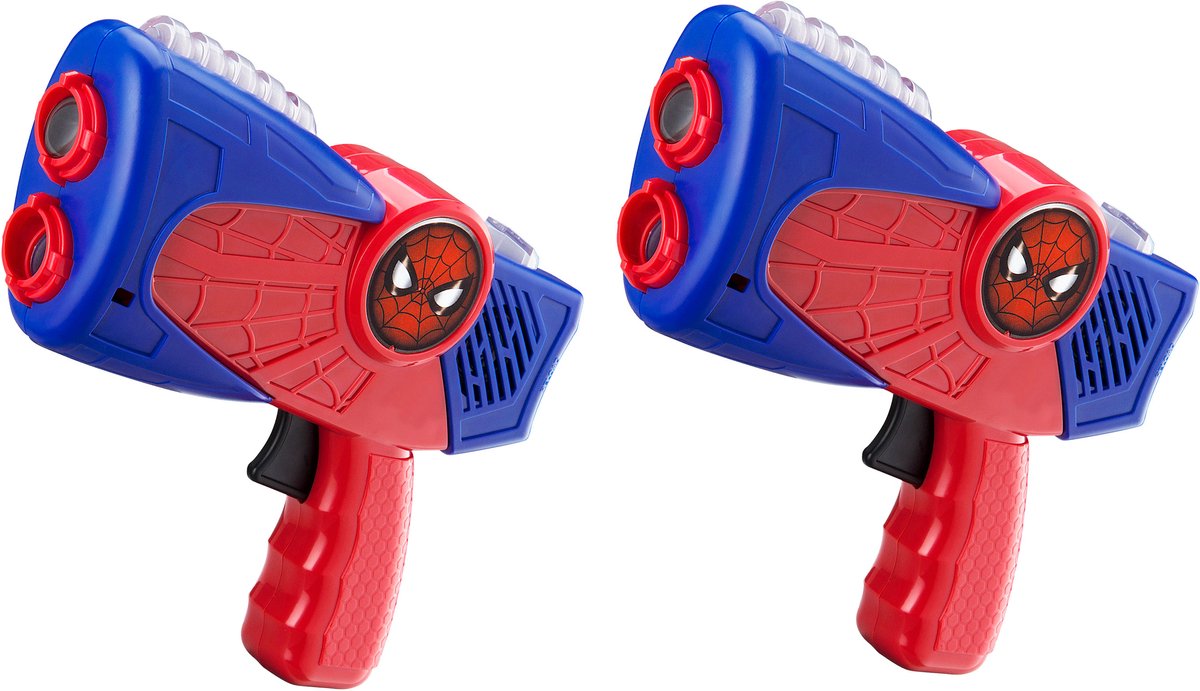 Ekids Spiderman - laser tag set - 3 speelmodi - licht van gewicht