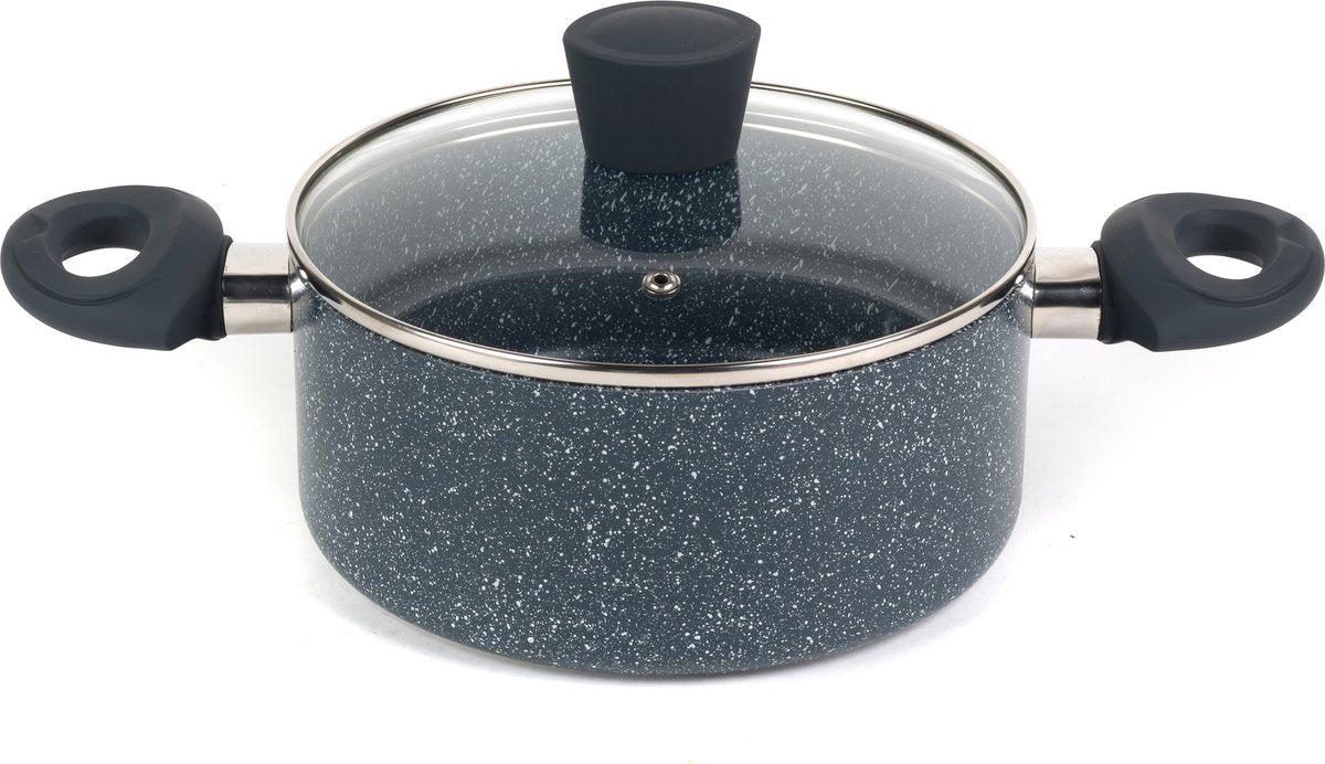 Russell Hobbs nightfall stone 5-delige pannenset