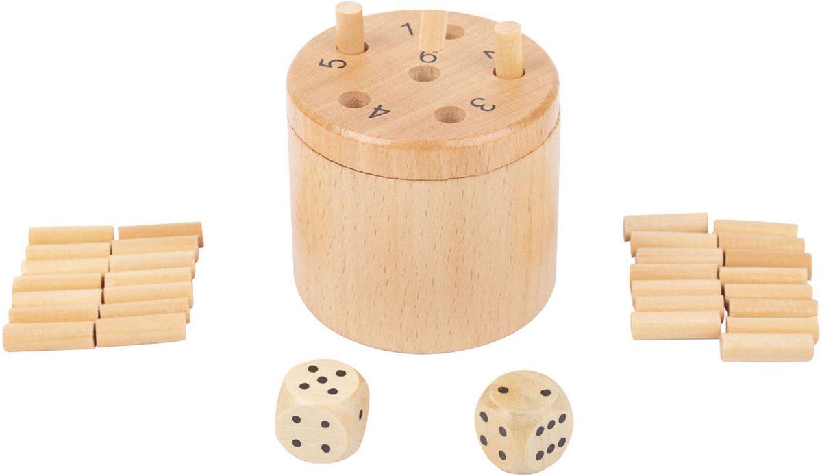 Small Foot - dobbelspel super six dice