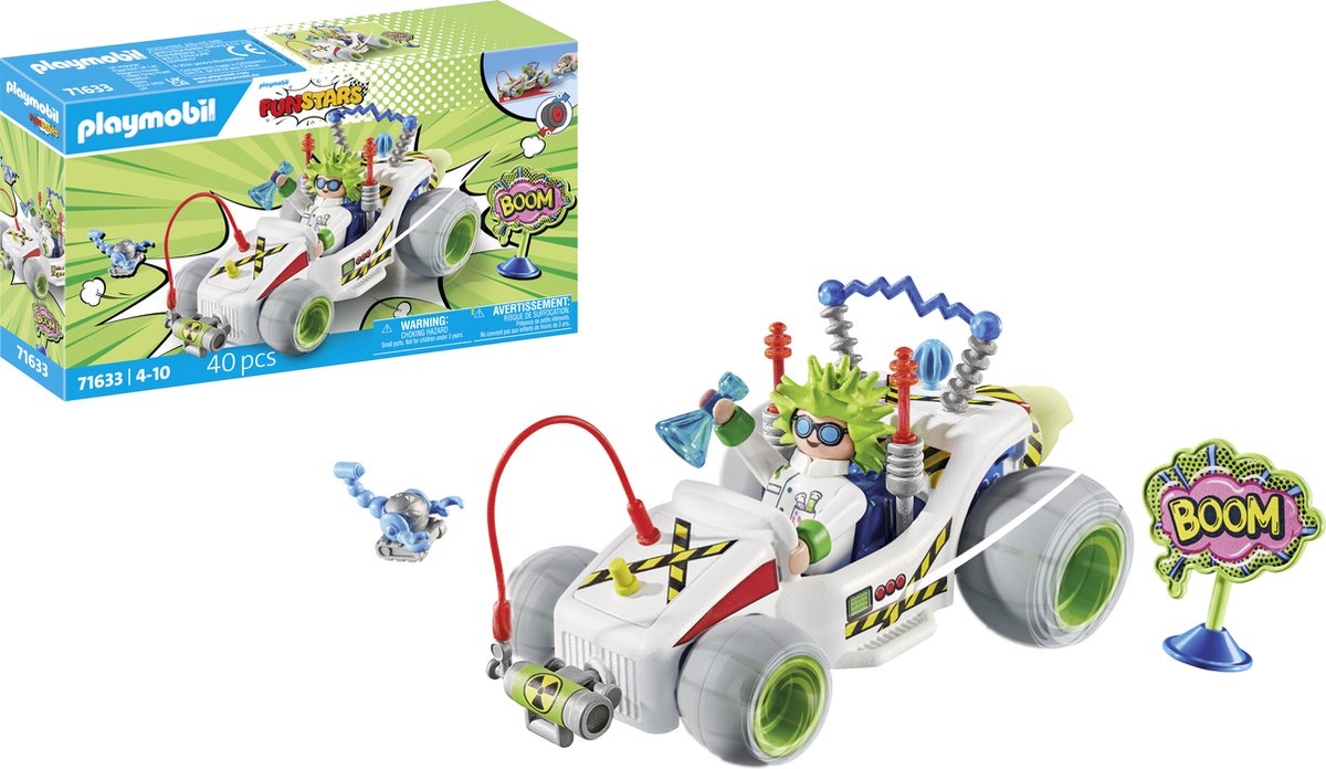 PLAYMOBIL funstars race professor - 71633