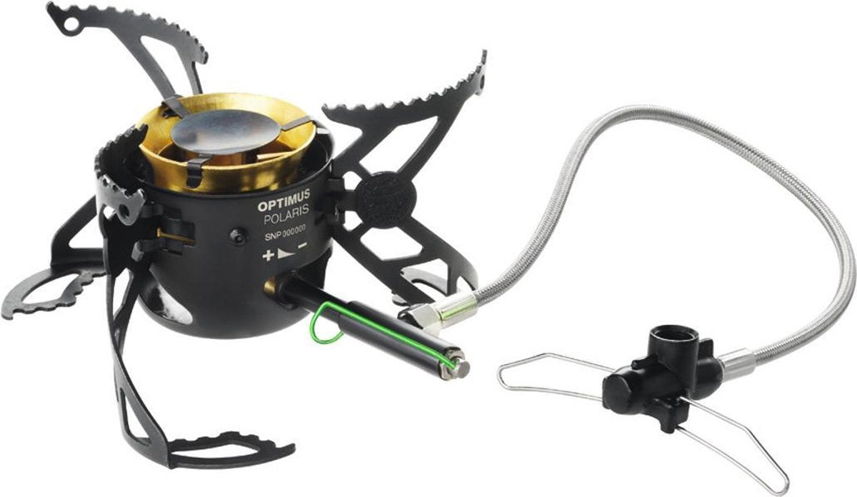 OPTIMUS NL Optimus polaris optifuel - benzine gasbrander - roestvrij staal - zwart