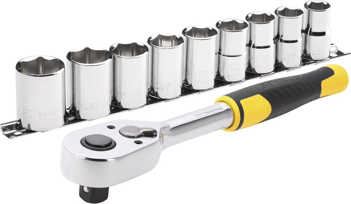 STANLEY ratelset 1 2 72t 10 delig - stmt82671-0