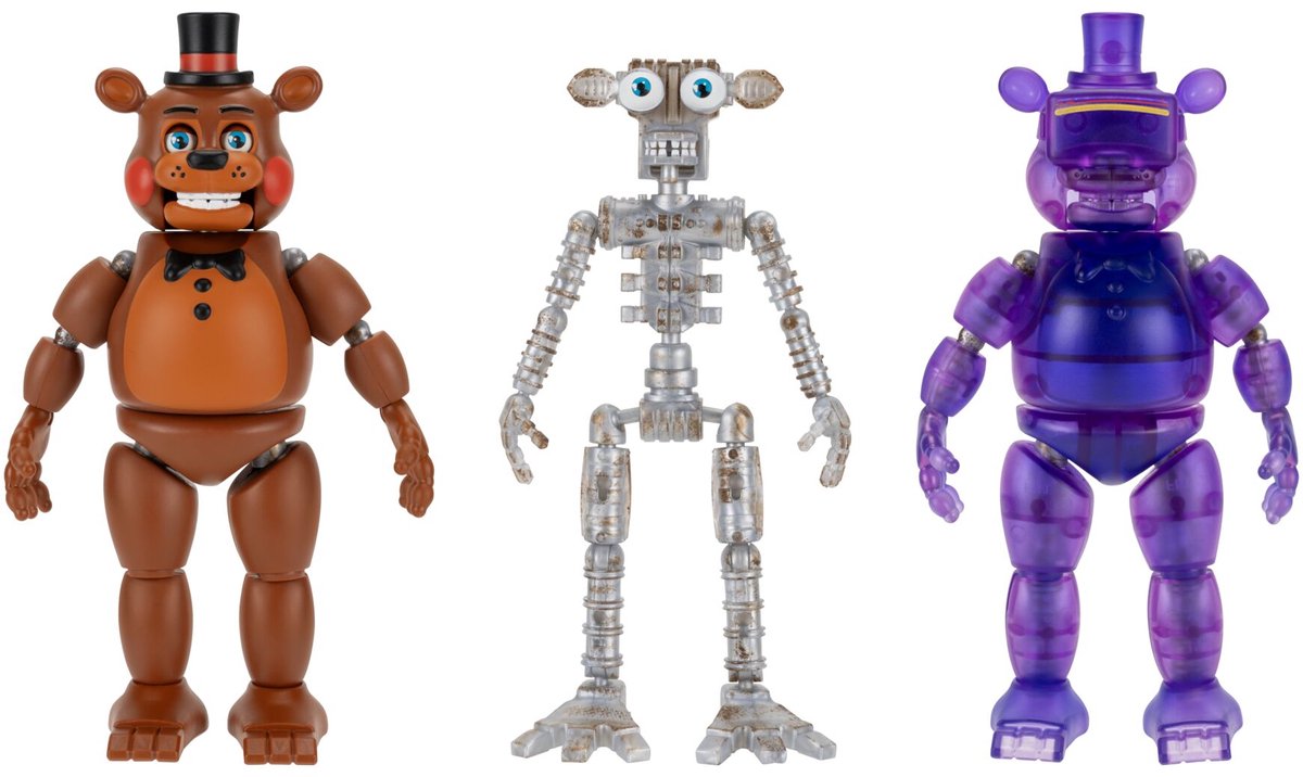 Jazwares Five nights at freddys endo-series figure - endo-2 with toy freddy parts, vr freddy parts 15cm