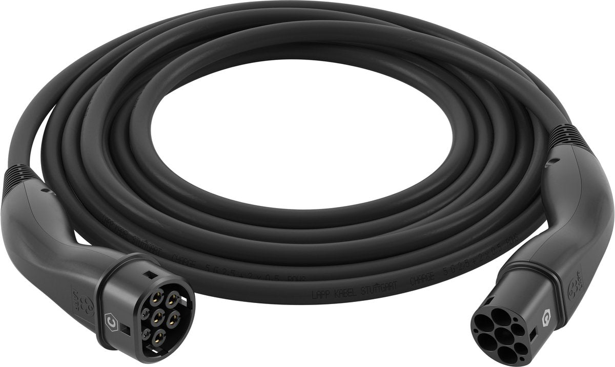 Lapp Laadkabel elektrische auto - type 2 - 11 kw - 20 a 400 v - - 7 meter