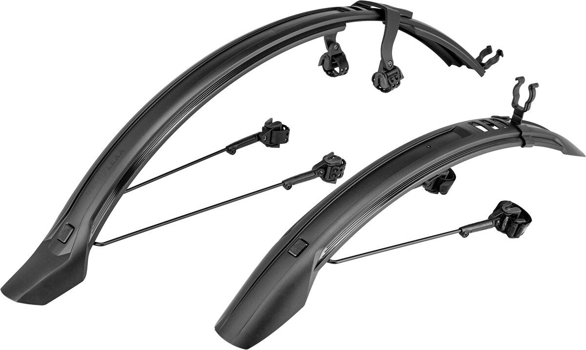 SKS spatbordset veloflexx 65 29 inch zwart 2-delig