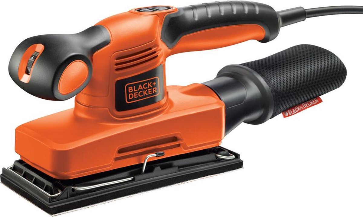 BLACK+DECKER 240w schuurmachine. 1 3 vel. met variabele snelheid - ka320eka-qs