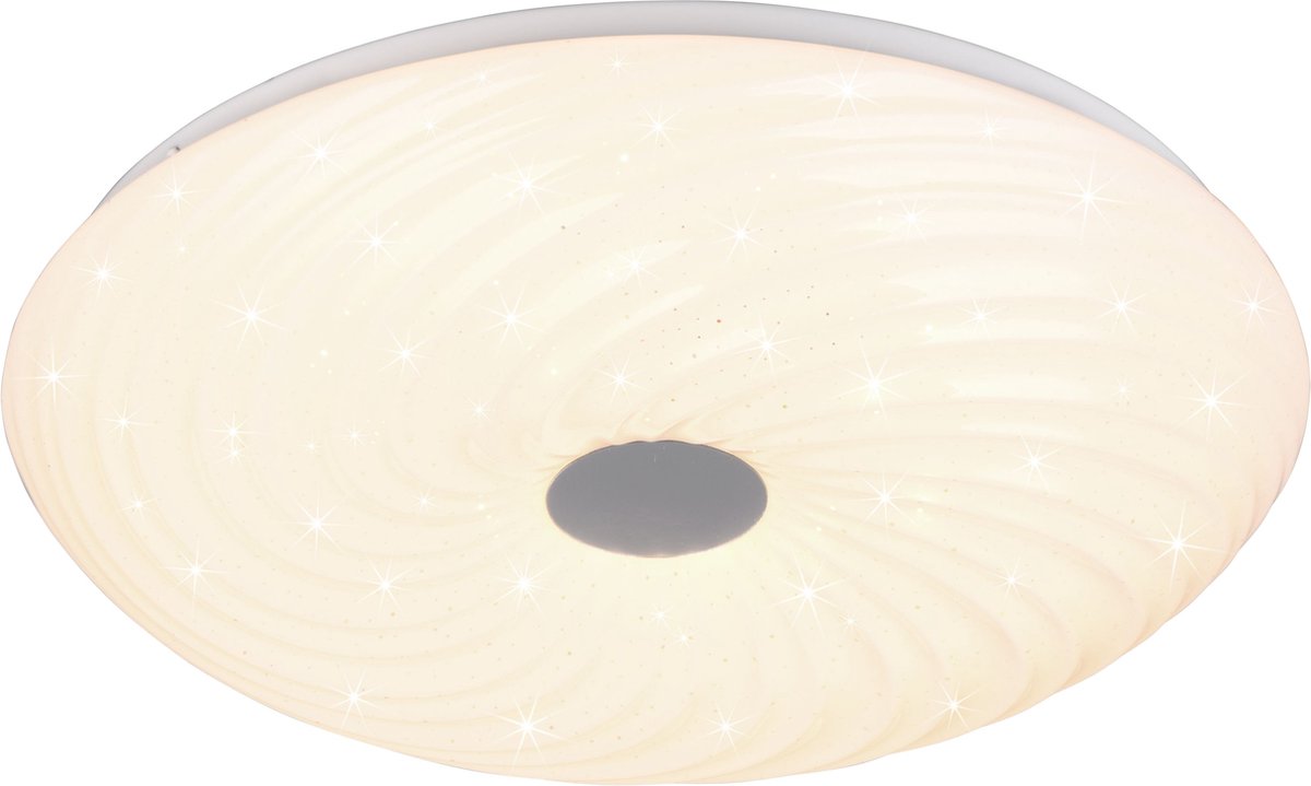 RL LIVE YOUR LIGHT Reality gravity - plafondlamp - wit - incl. 1x smd 22w - geintegreerde dimmer - lichtkleur verstelbaar - afstandsbediening