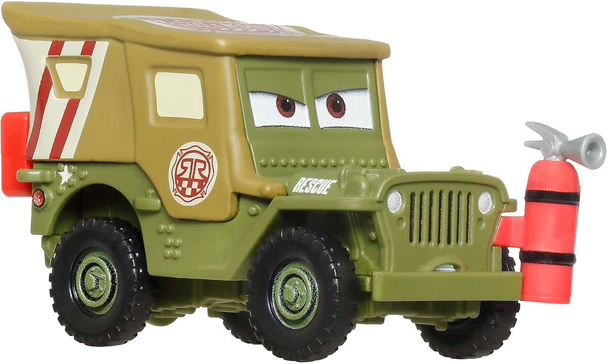 Disney Pixar Cars jdg58, auto, 3 jaar, metaal, groen