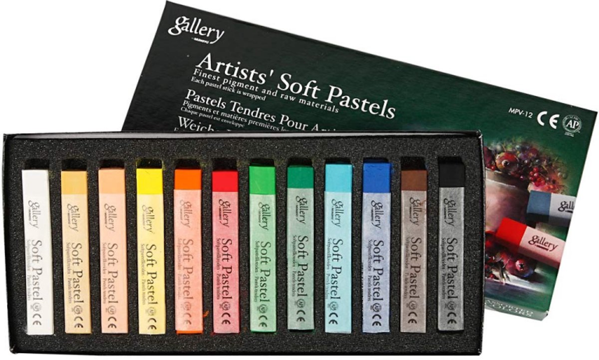 Creativ Company Mungyo gallery soft pastel set 12 stuks