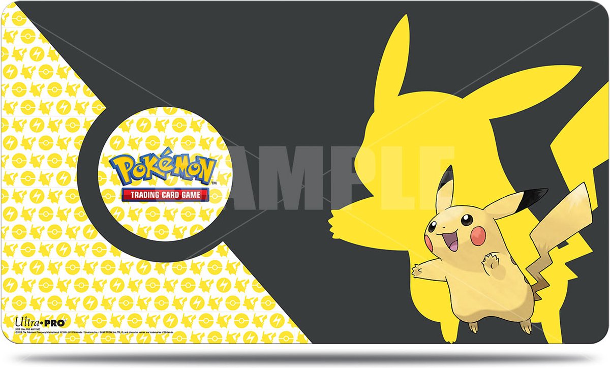 Pokémon Speelmat pikachu - kaarten