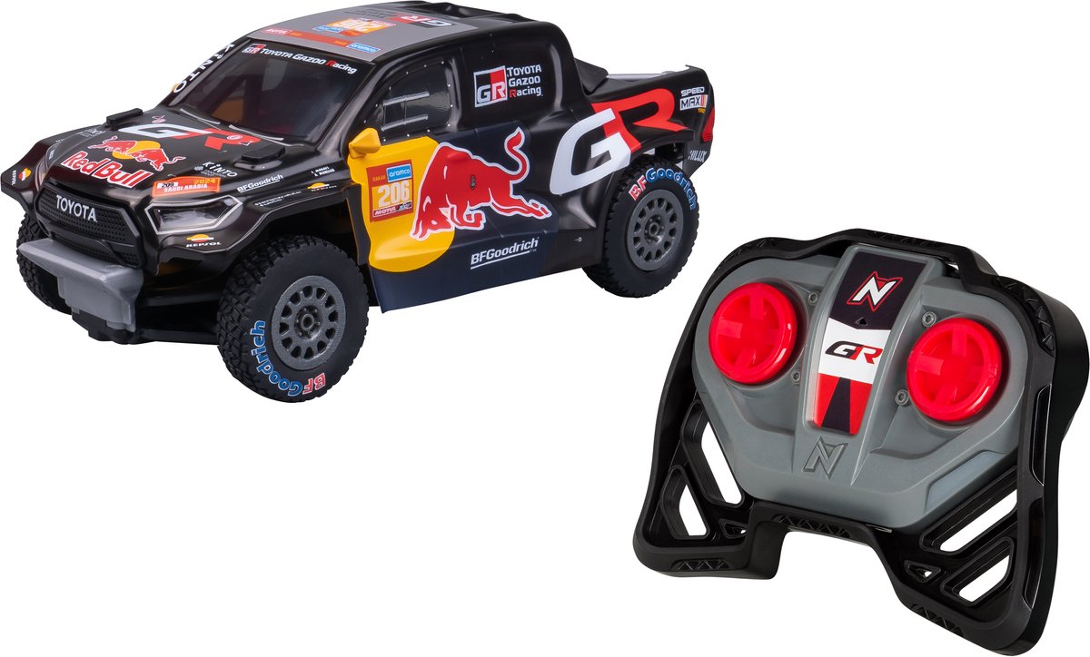 NIKKO - toyota gazoo racing dakar - schaal 1 18 - auto op afstandsbediening