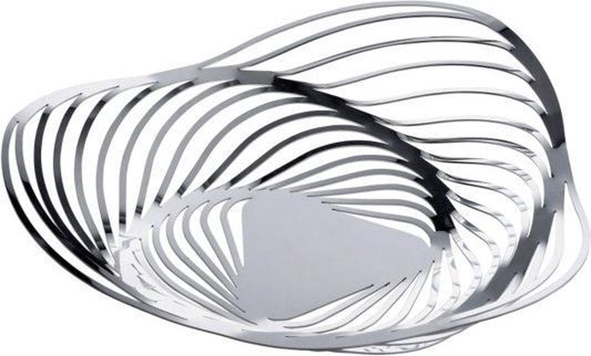 Alessi trinity basket stainless steel 33cm