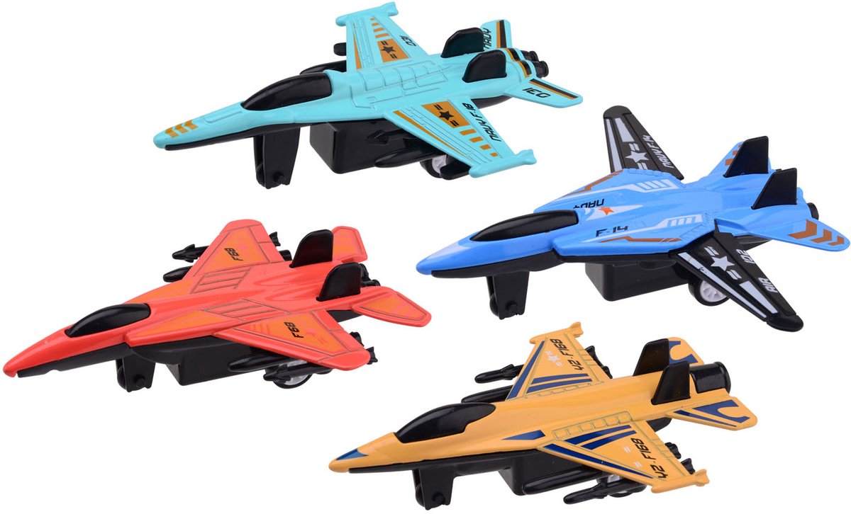 Johntoy Straaljager set, 4-delig