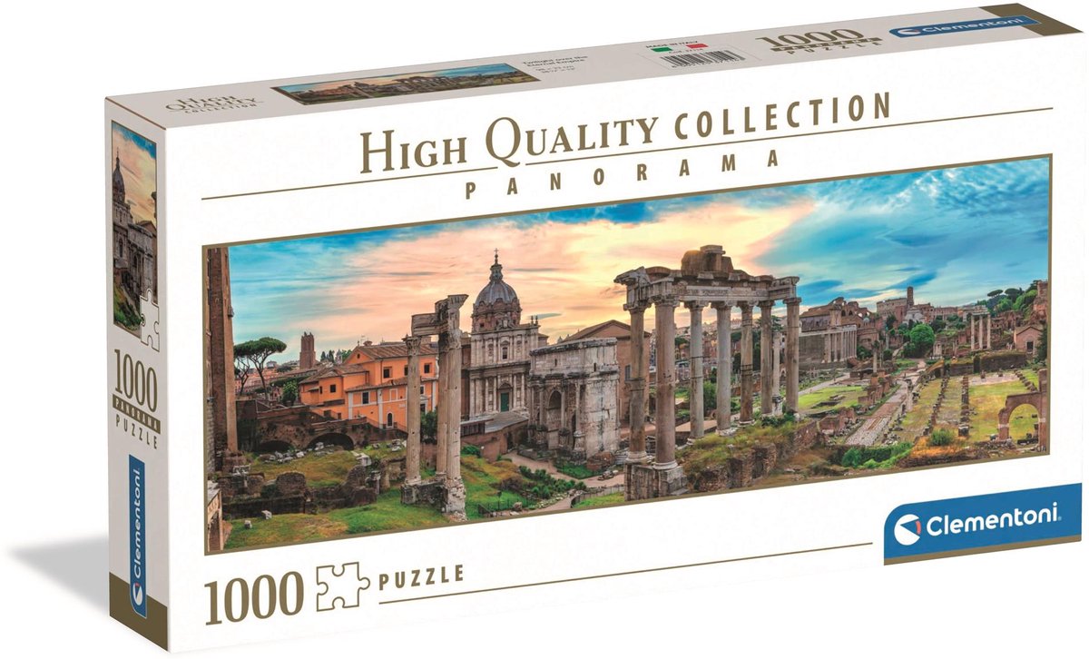 Ty Clementoni legpuzzel twilight over the eternal empire - puzzel 1000 stukjes - high quali collection panorama puzzels en legpuzzels voor volwassenen