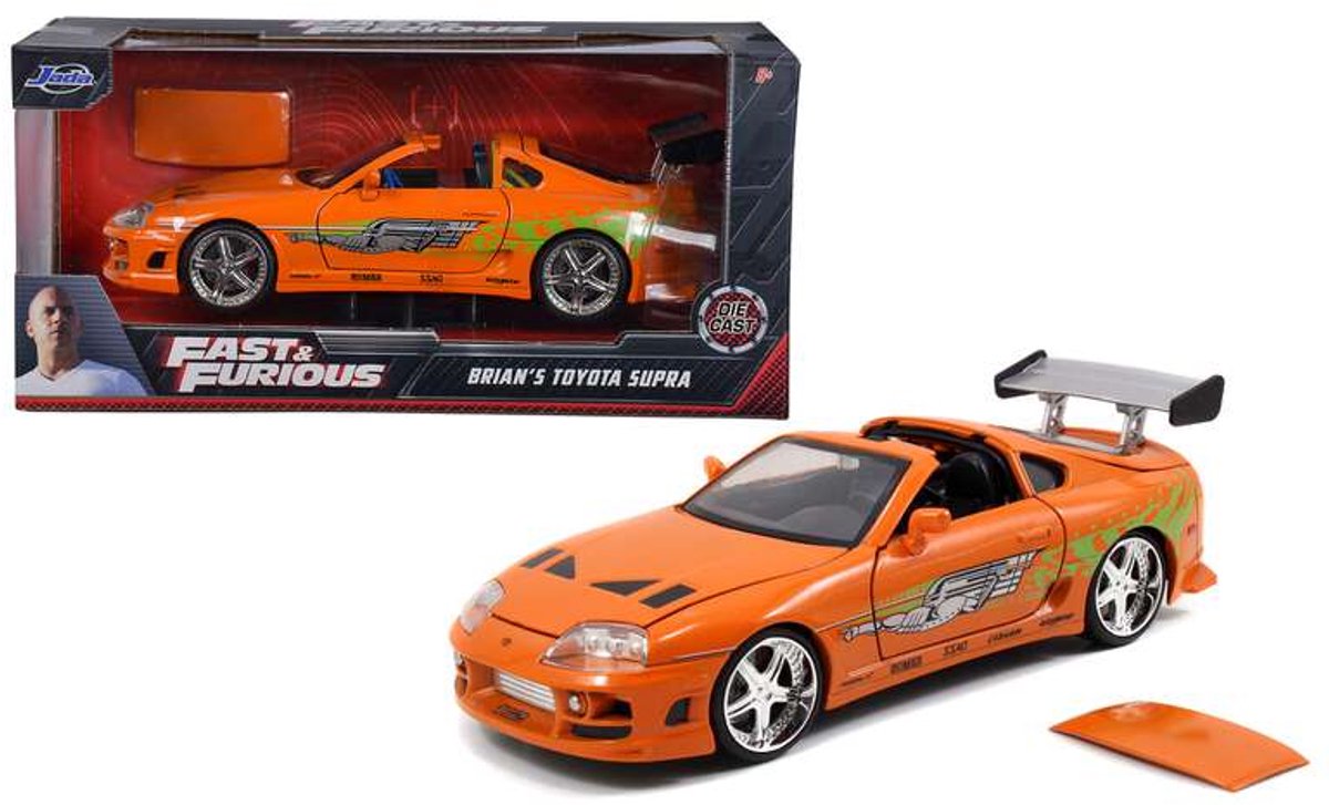 JADA toys - fast furious 1995 toyota supra 1:24 - 9397168314r00
