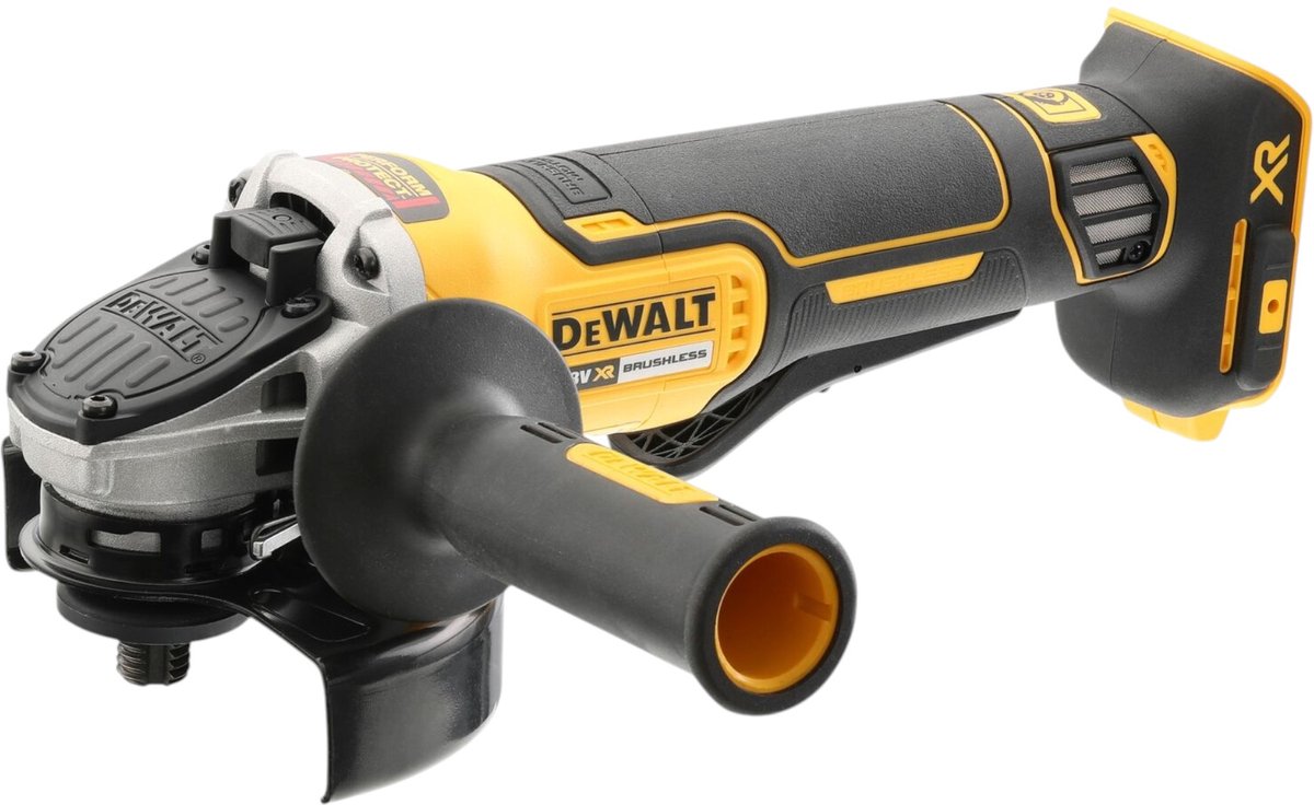 DeWalt dcg406n 18v li-ion accu haakse slijper body - 125mm - koolborstelloos
