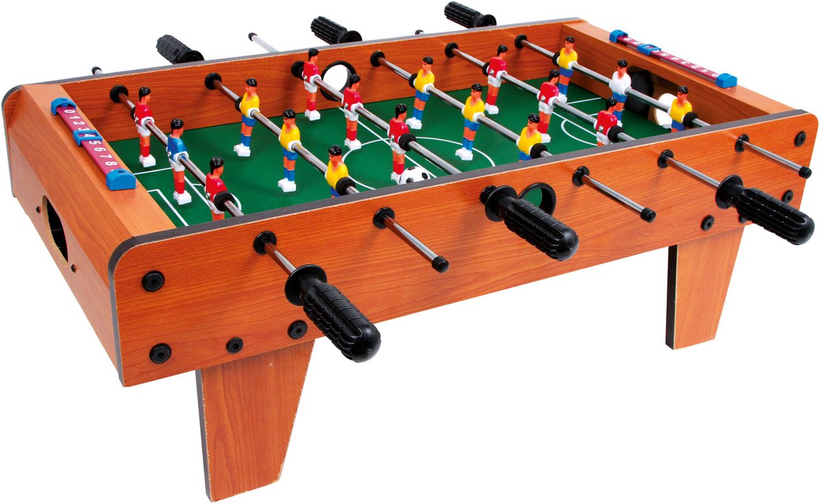 Small Foot - houten tafelvoetbal bruin klein
