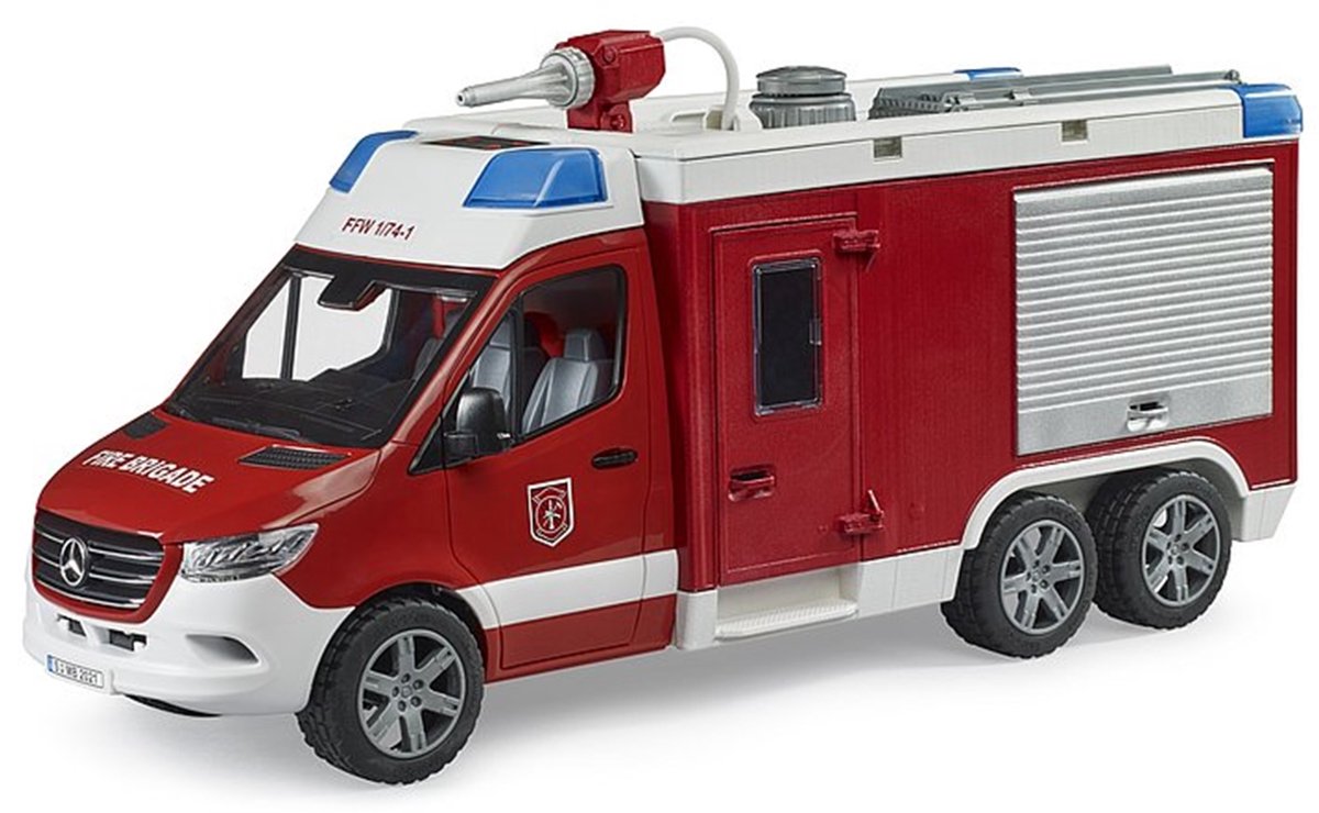 Bruder mercedes benz kant-en-klaar model bedrijfswagen(model)