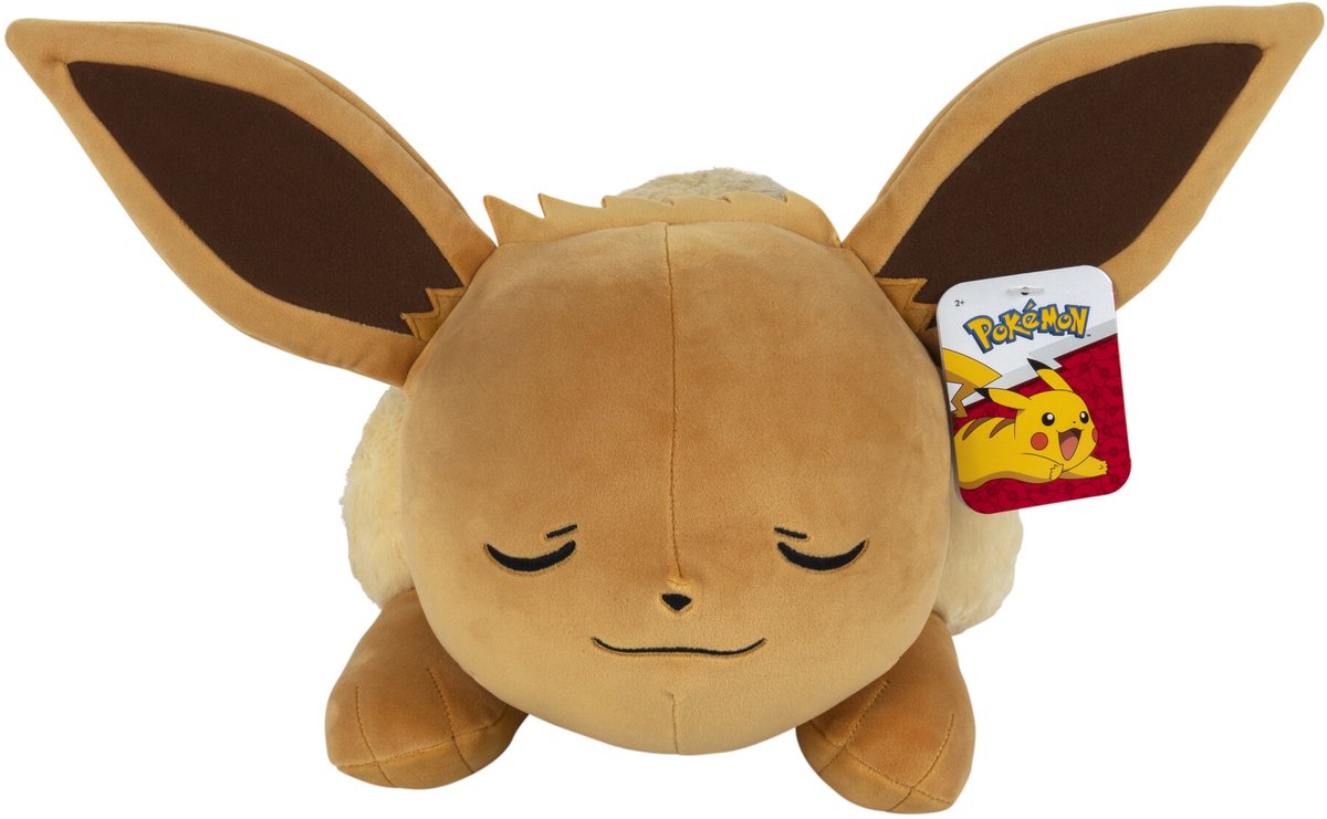 Jazwares Pokémon - 45cm sleeping plush - eevee