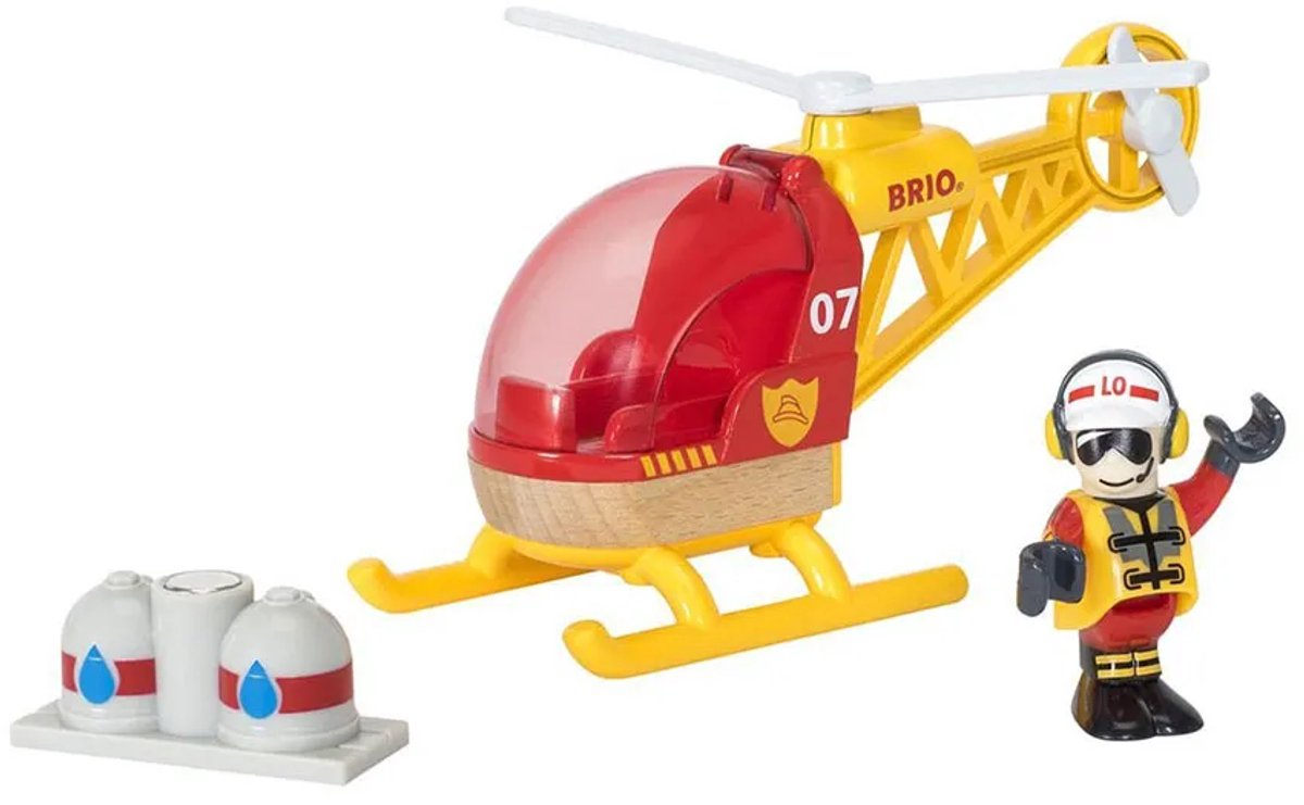 BRIO brandweer helikopter - 33797