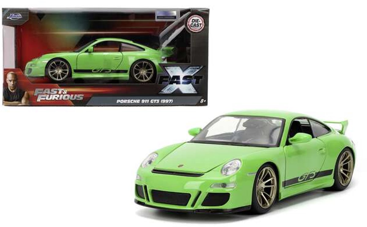 JADA toys - fast furious 2007 porsche (f10) 1:24 - 9334919314r00