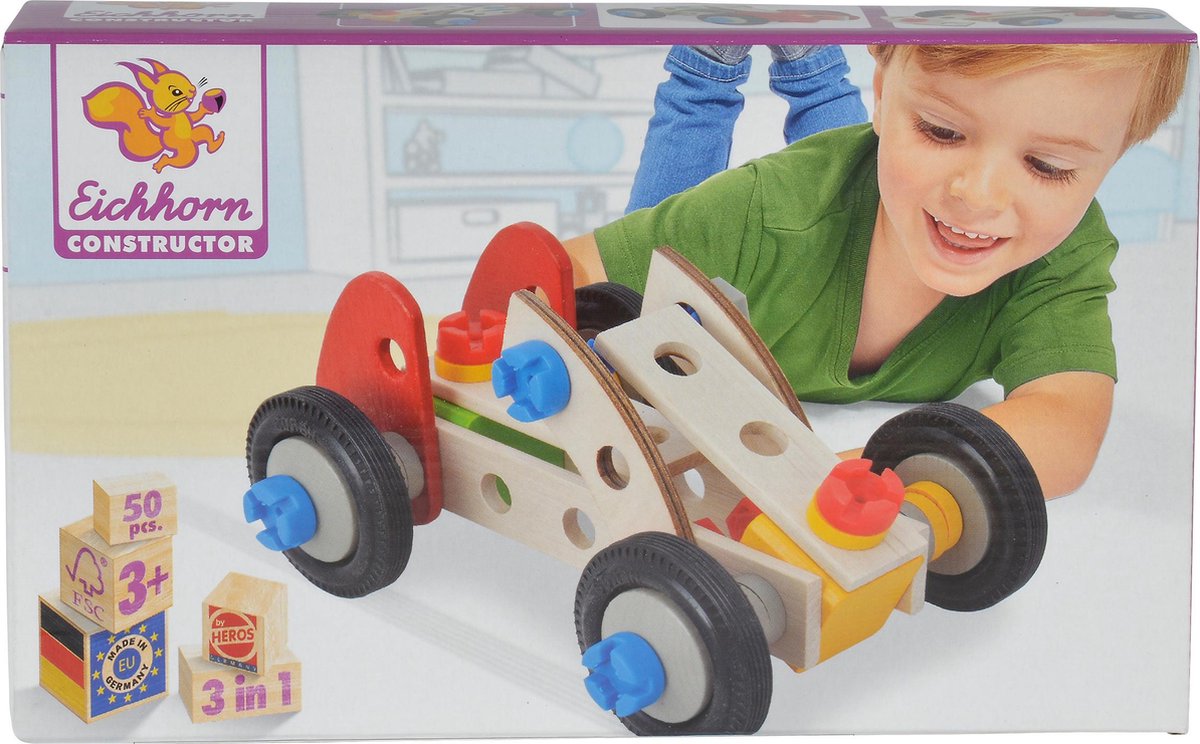 Eichhorn Heros constructor startset buggy 50 stuks