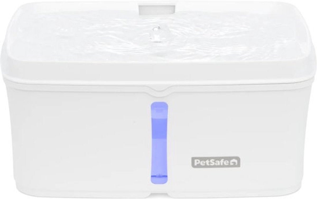 PetSafe Drinkfontein - 4,1 liter, stille pomp, dubbele filtratie