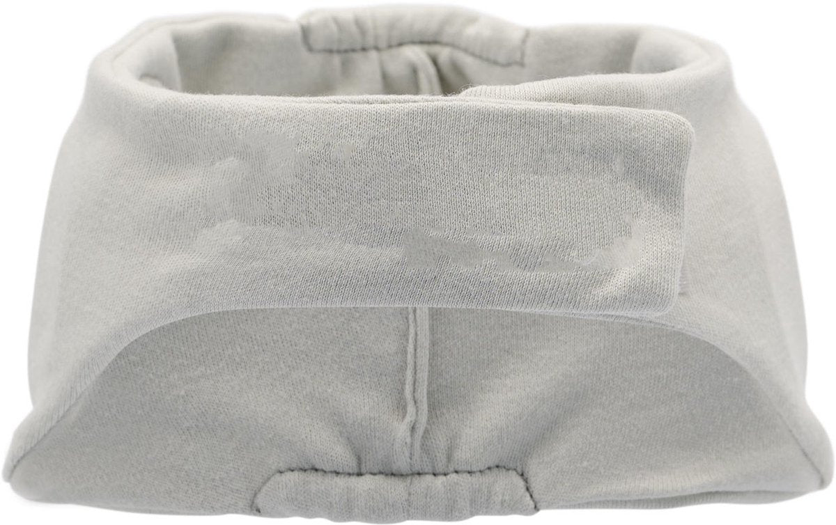 Dooky® Dooky baby gehoorbescherming – zachte verstelbare hoofdband – 0-6 maanden - grijs – oeko-tex katoen – licht comfortabel