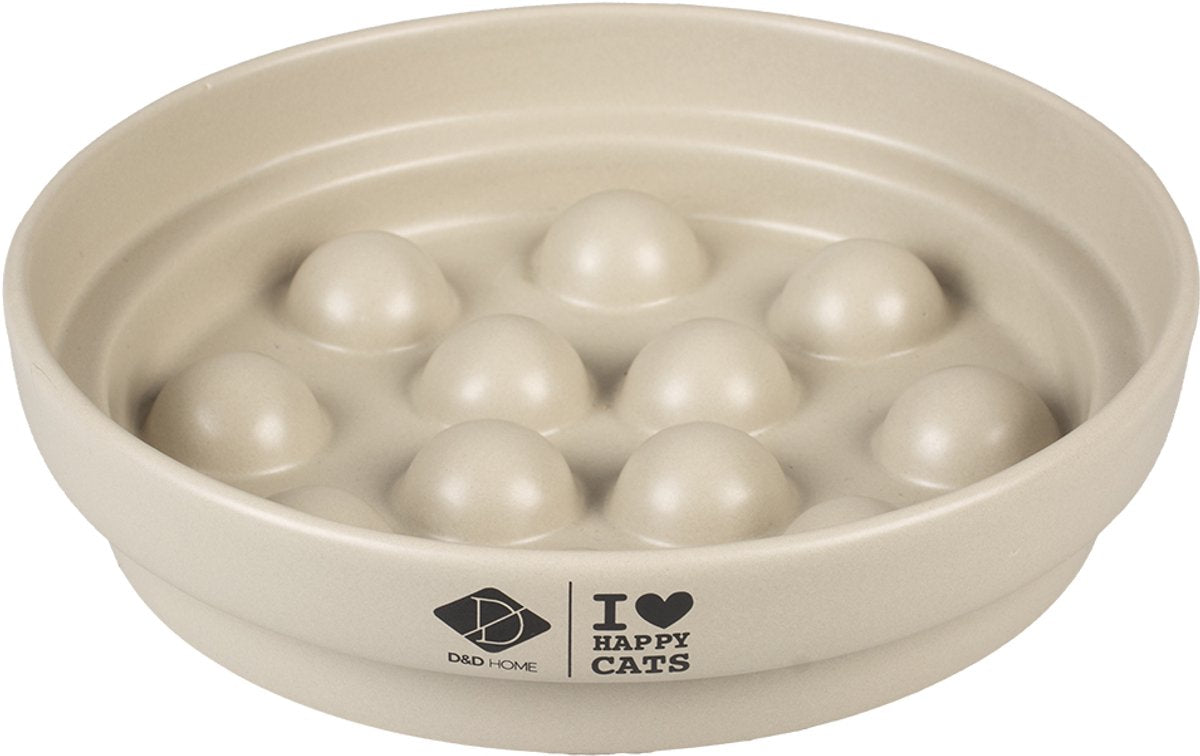 D D Home Voerbak - slow feeder sue - wit