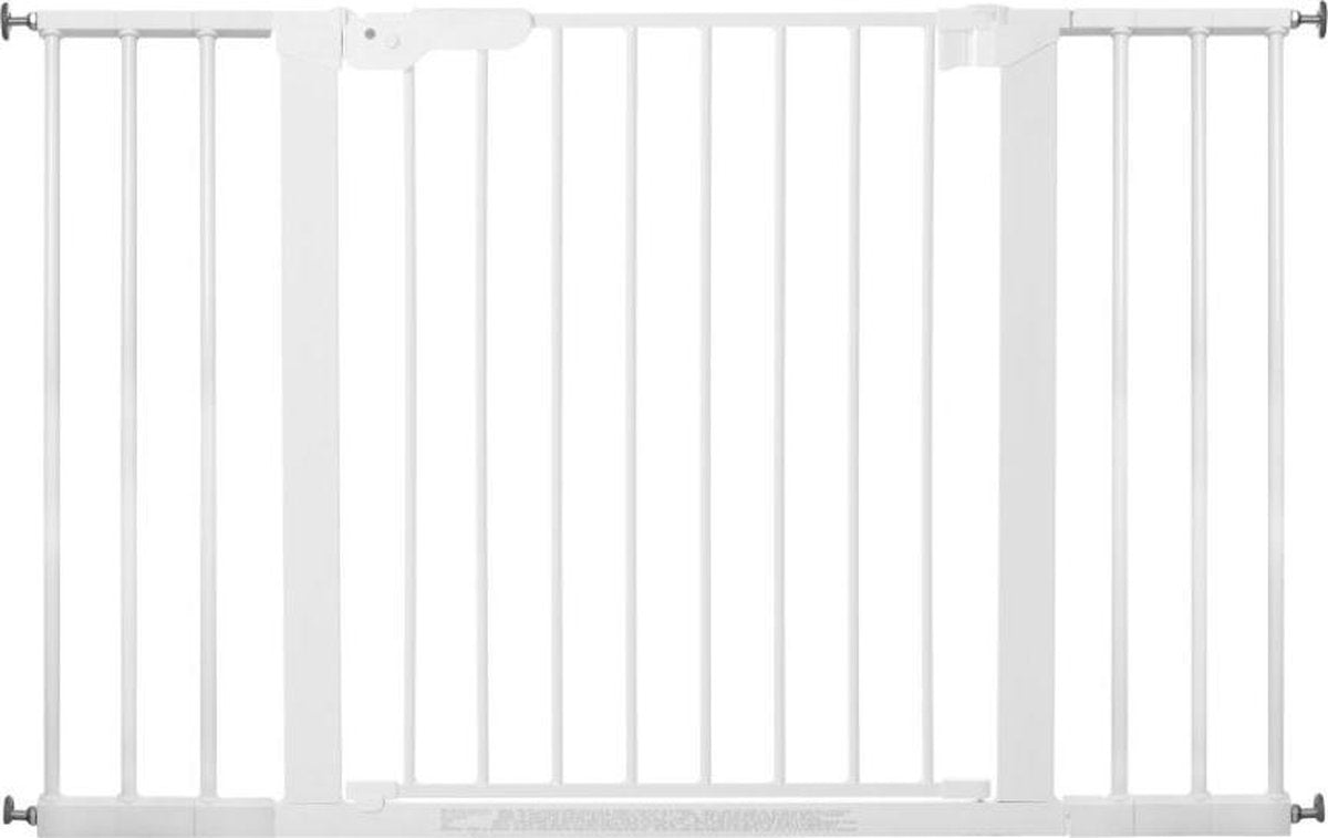 BabyDan premier all in one traphekje zonder boren - 73,5 - 119 cm - klembevestiging - wit