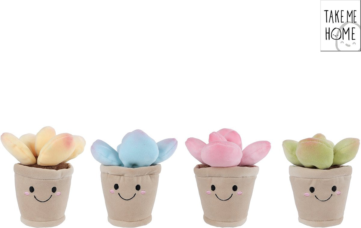 Take Me Home Van manen plant knuffel pluche 13cm - schattig speelgoed cadeau.