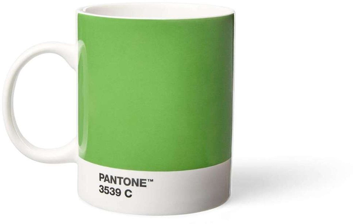 Copenhagen Design - koffiebeker 375 ml - green 3539 - porselein - groen -