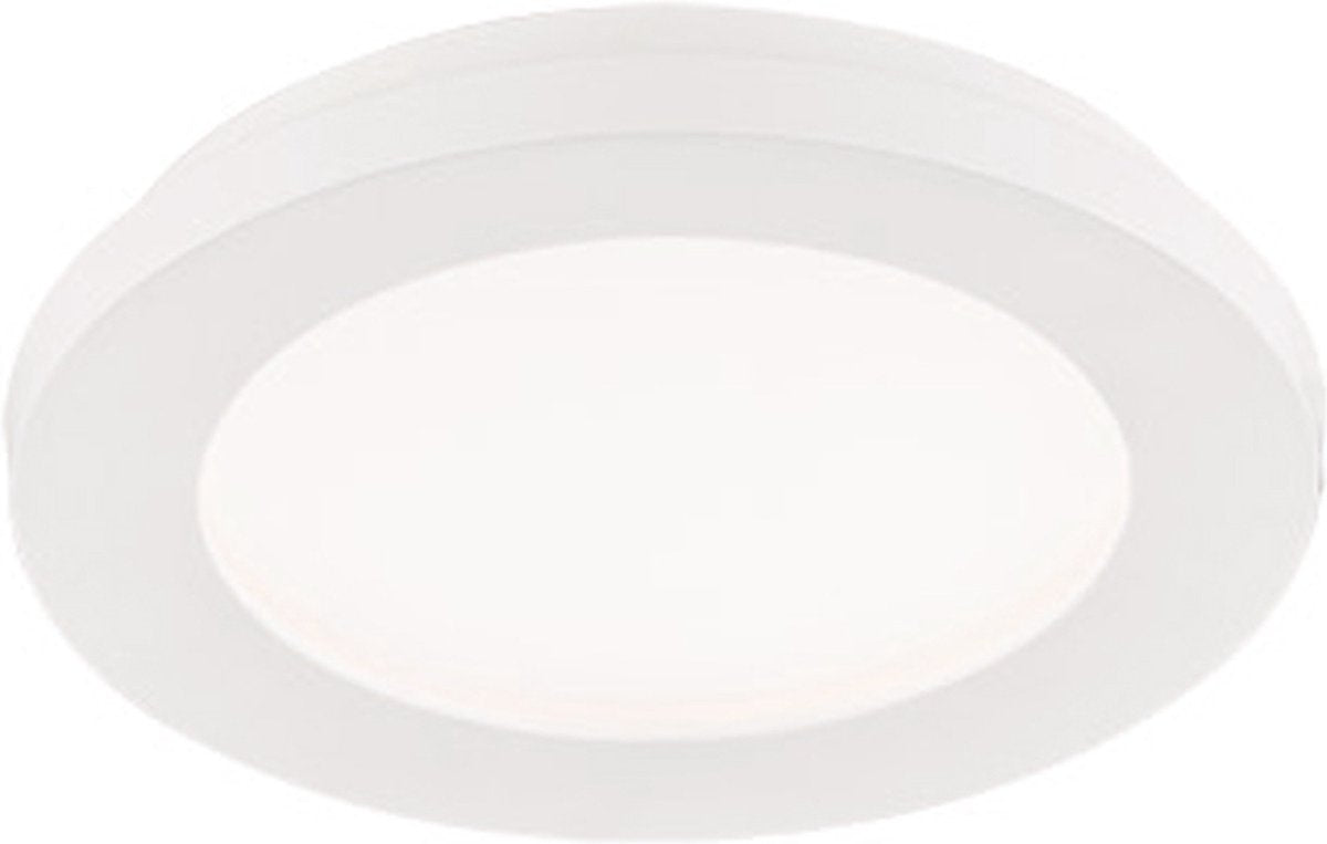 RL LIVE YOUR LIGHT Reality camillus - plafondlamp - wit - incl. 1x smd 9 w - dimbaar met schakelaar - wand- en plafondmontage