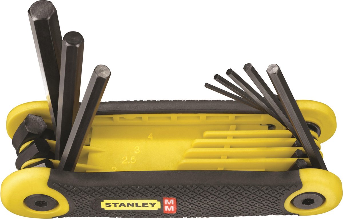 STANLEY stiftsleutelset 8 delig - 2-69-264