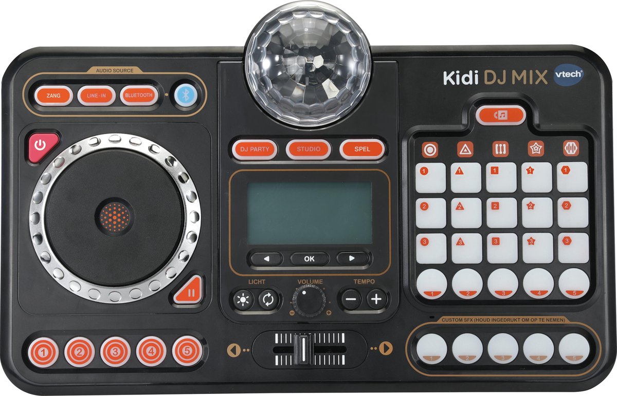 VTech kidi dj mix - dj set kinderen - muziekspeler - dj mengpaneel - dj mixer kids - educatief speelgoed cadeau - kinderspeelgoed 6+ jaar