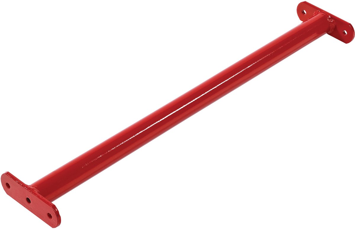 KBT duikelstang metaal 1250mm rood