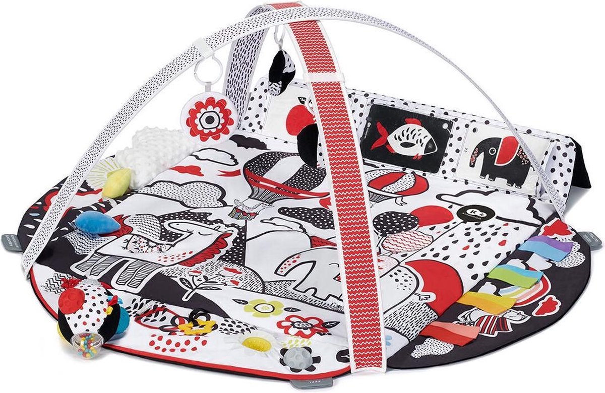 KinderKraft 4smart - sensorische mat - speelkleed - speelbogen - 4 zones
