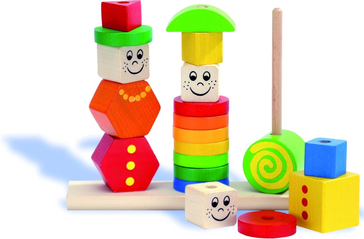 Eichhorn Heros - figure stacking puzzle 21pcs