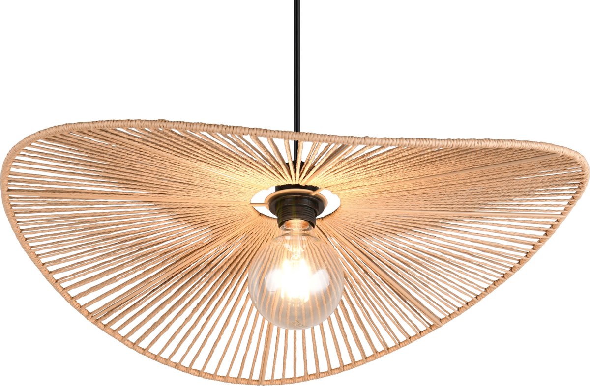 RL LIVE YOUR LIGHT Reality laurine - hanglamp - zwart mat - excl. 1x e27 4 w - plafondbevestiging - in hoogte verstelbaar - casalum