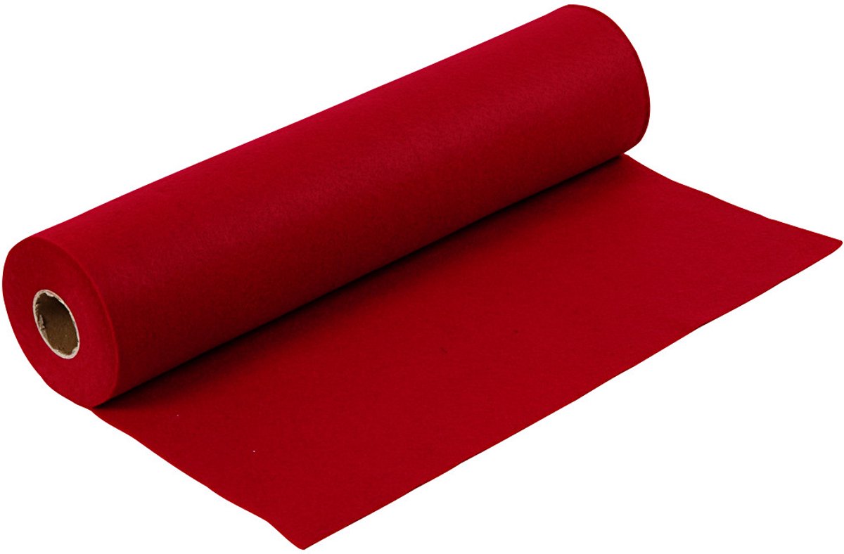 Creativ Company hobbyvilt op rol 5m antiek rood
