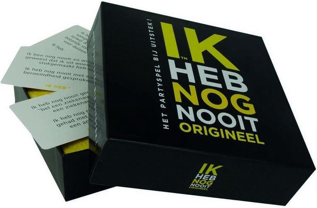 Hygge Games Ik heb nog nooit... gezelschapsspel - kaartspel voor volwassenen