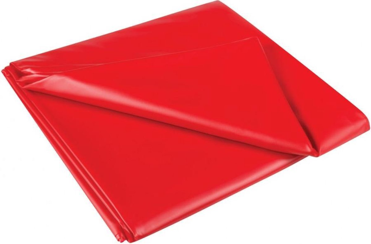 Joydivision Sexmax wetgames laklaken rood joydevision - laken - 180x220cm - rood - waterdicht