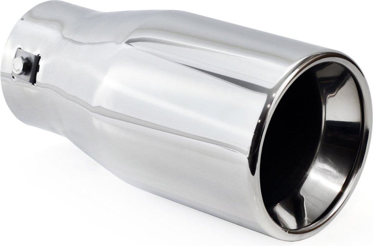 AMIO Uitlaat sierstuk rvs - universeel - 204mm - mt018