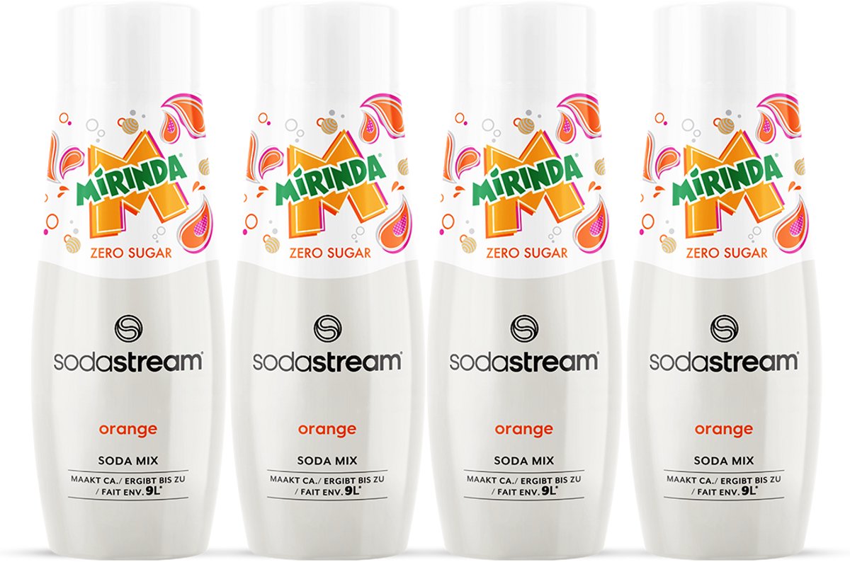 SodaStream miranda zero siroop - 4 pack