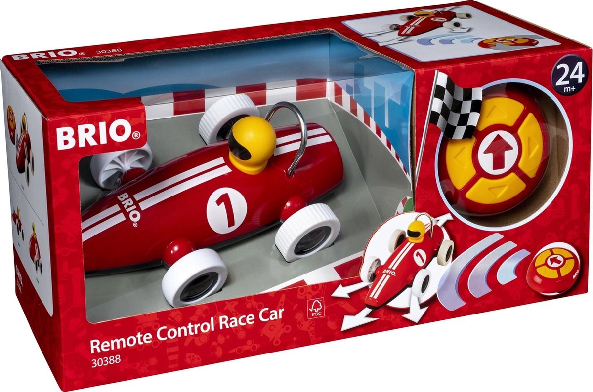 BRIO afstandsbestuurbare raceauto - 30388
