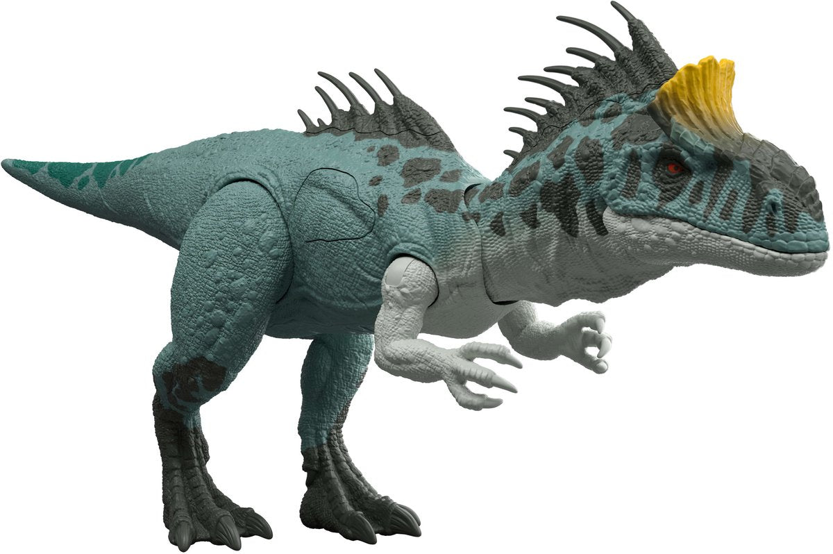 Mattel Jurassic world survival - wild roar - cryolophosaurus